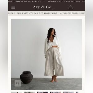 Avy & Co Cascade Pant and Lotte Knit Top